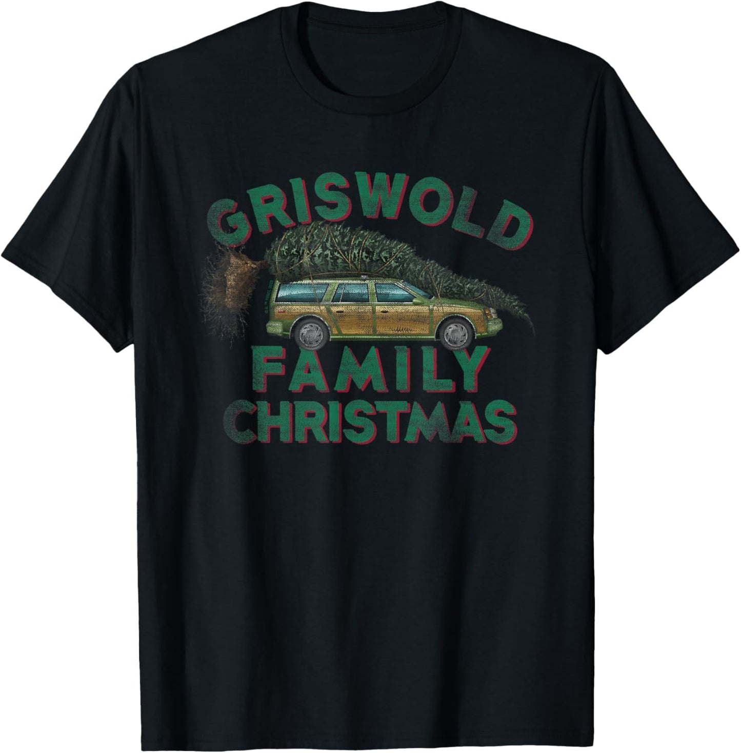 National Lampoon's Christmas Vacation - Griswold Vacation T-Shirt - T-Shirt | Black