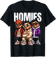 Cool Urban Cholo Cultura Chicano Latino Mexican Pride Homies T-Shirt - T-Shirt | Black