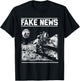 Moon Landing Hoax Apollo 11 1969 Conspiracy Fake T-Shirt - T-Shirt | Black