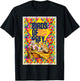Birds Of Prey Harley Quinn Colorful Diamonds Poster T-Shirt - T-Shirt | Black