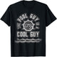 Funny THE POOL GUY Is a COOL Boy Cabana Summer Trip Crew T-Shirt - T-Shirt | Black