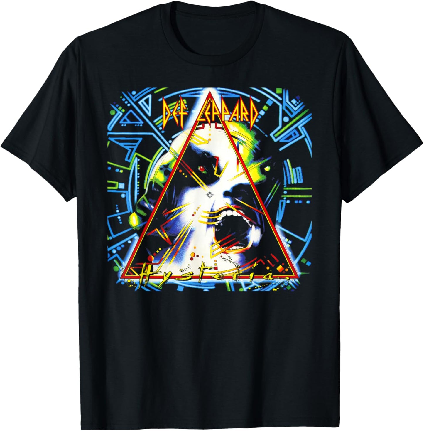Def Leppard - Hysteria T-Shirt - T-Shirt | Black