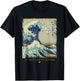 Great Wave Off Kanagawa Japanese Painting Art T-Shirt - T-Shirt | Black