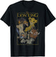 Disney The Lion King Simple Framed Poster T-Shirt - T-Shirt | Black