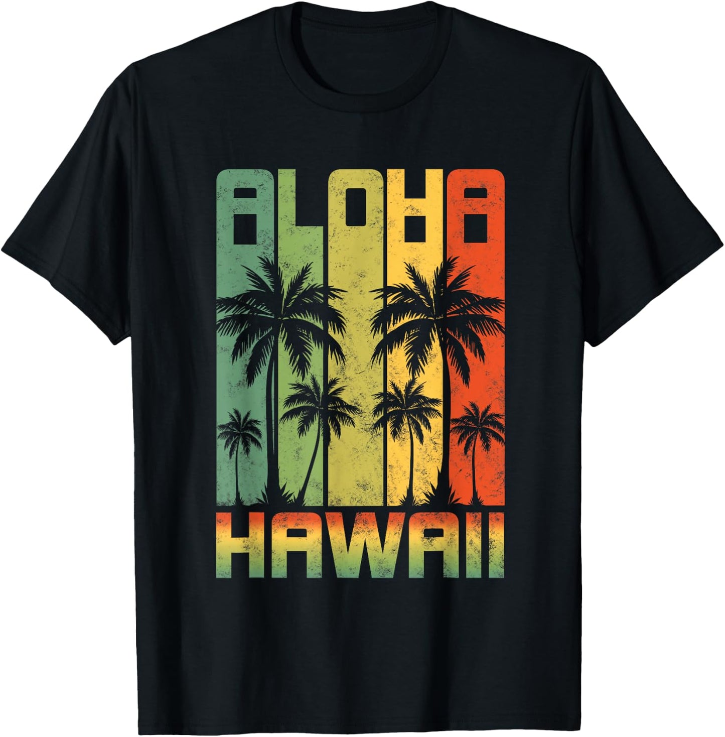 AlOHA Hawaii from the island! Feel the Aloha Spirit T-Shirt - T-Shirt | Black