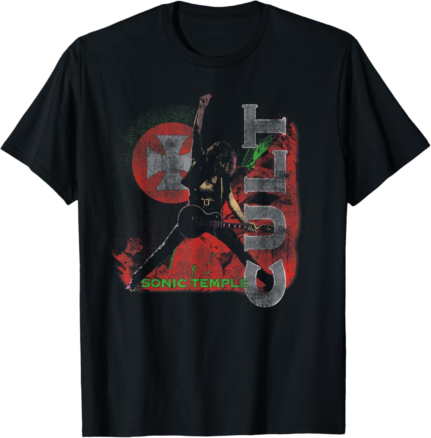 The Cult – Vintage Sonic Temple T-Shirt - T-Shirt | Black