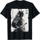 Samurai Cat, Vintage Japanese Warrior Art, Men, Women T-Shirt - T-Shirt | Black