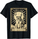 Chihuahua Vintage Tarot Card | Chihuahua Mom T-Shirt - T-Shirt | Black