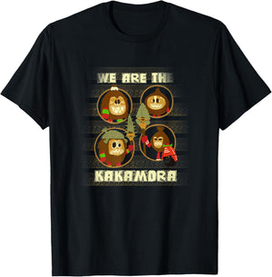 Disney Moana We Are The Kakamora Group Shot Big Chest Poster T-Shirt - T-Shirt | Black