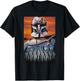 Star Wars Clone Wars Captain Rex Clone Troopers T-Shirt - T-Shirt | Black