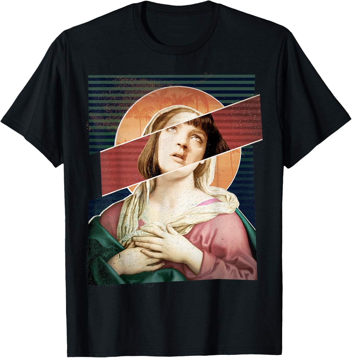 Virgin Mia Wallace Nose Bleed Overdose Icon Gift T-Shirt - T-Shirt | Black