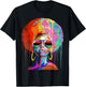 Black Queen Afro Melanin Dripping Juneteenth Small T-Shirt - T-Shirt | Black