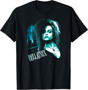 Harry Potter Bellatrix Closeup T-Shirt - T-Shirt | Black