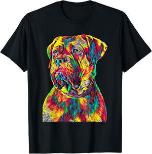 French Mastiff Dog T-Shirt - T-Shirt | Black