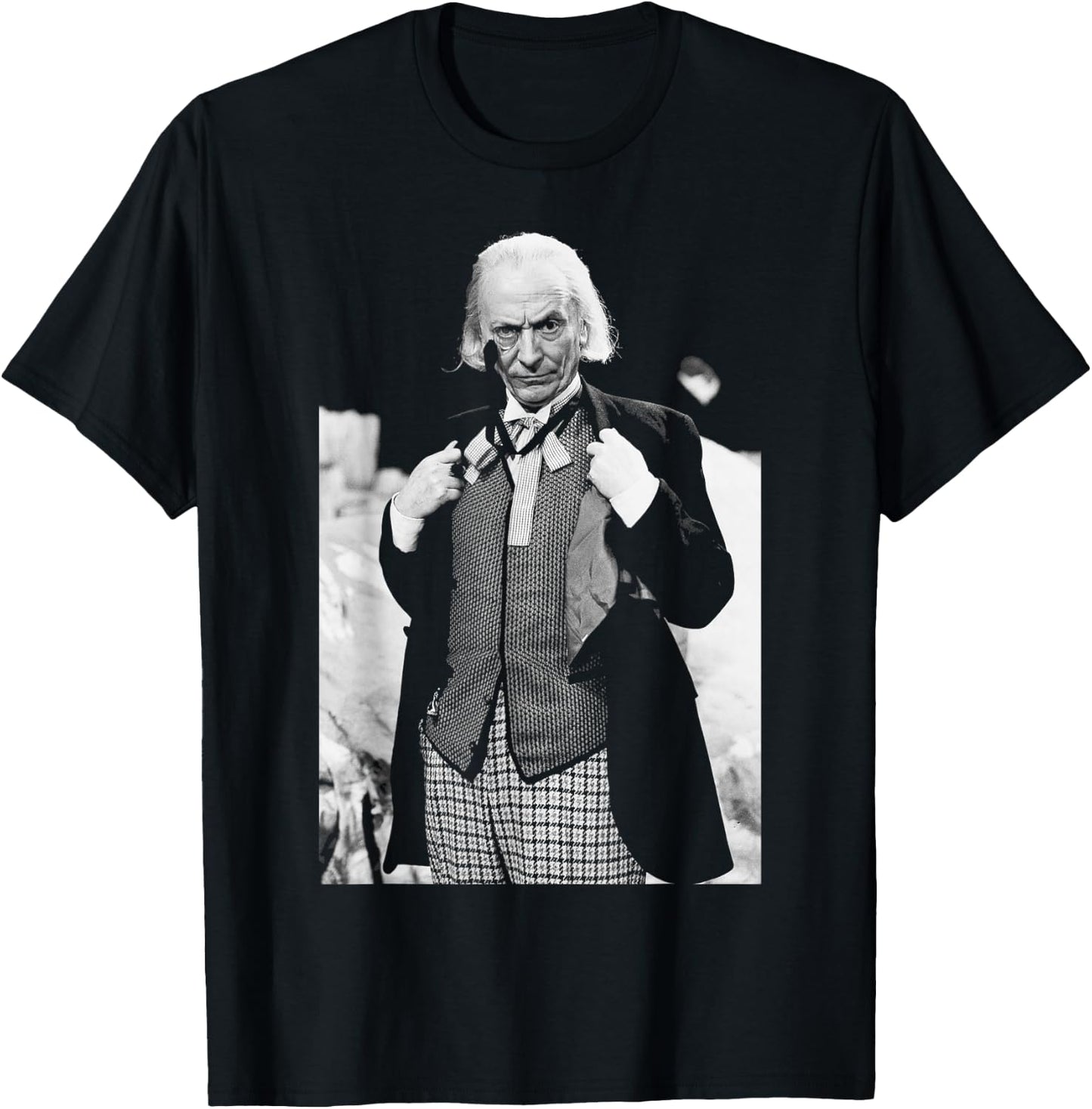 First Doctor Who Actor William Hartnell 1965 T-Shirt - T-Shirt | Black