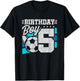 Boys 5th Birthday - Soccer Party 5 Year Old Boy Birthday T-Shirt - T-Shirt | Black