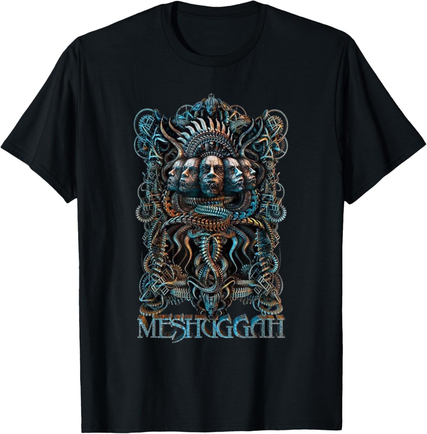 Christmas gifts for Meshuggah - Meshuggah Graphic Design T-Shirt - T-Shirt | Black