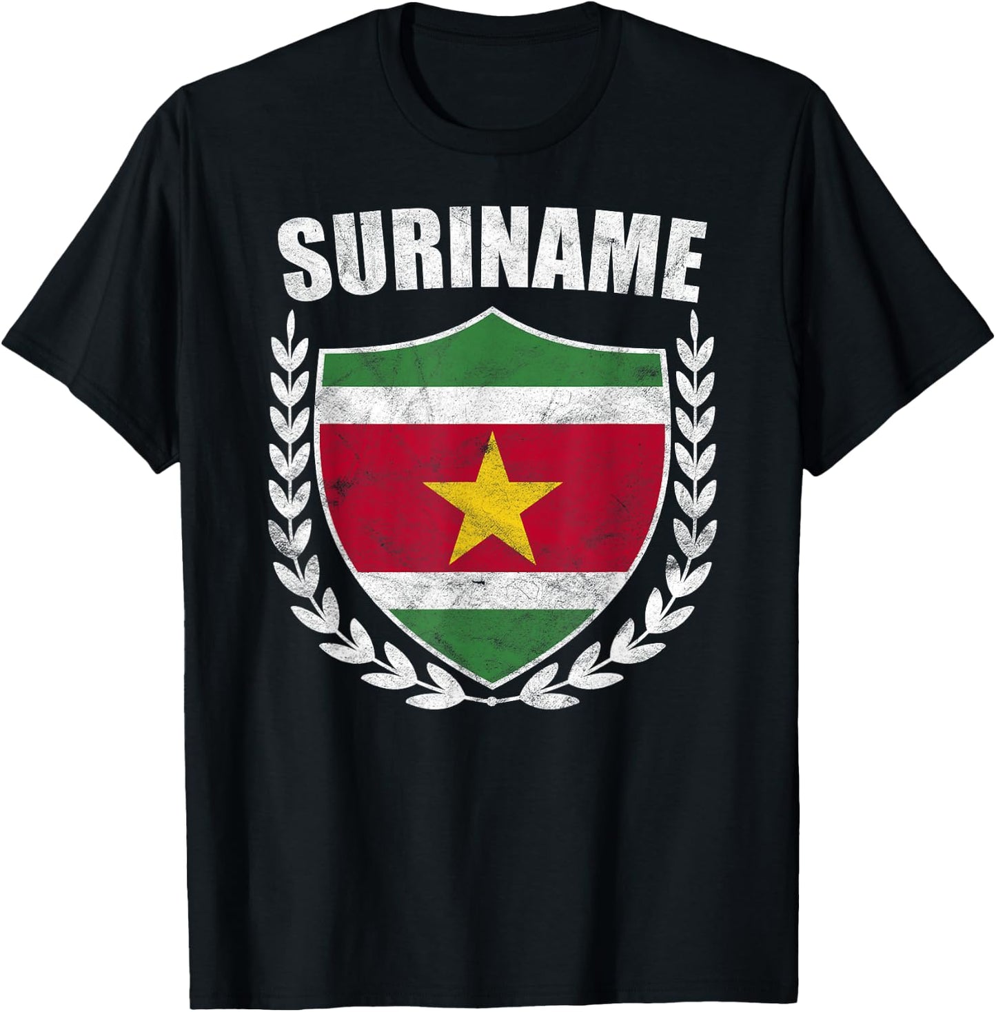 Suriname T-Shirt - T-Shirt | Black