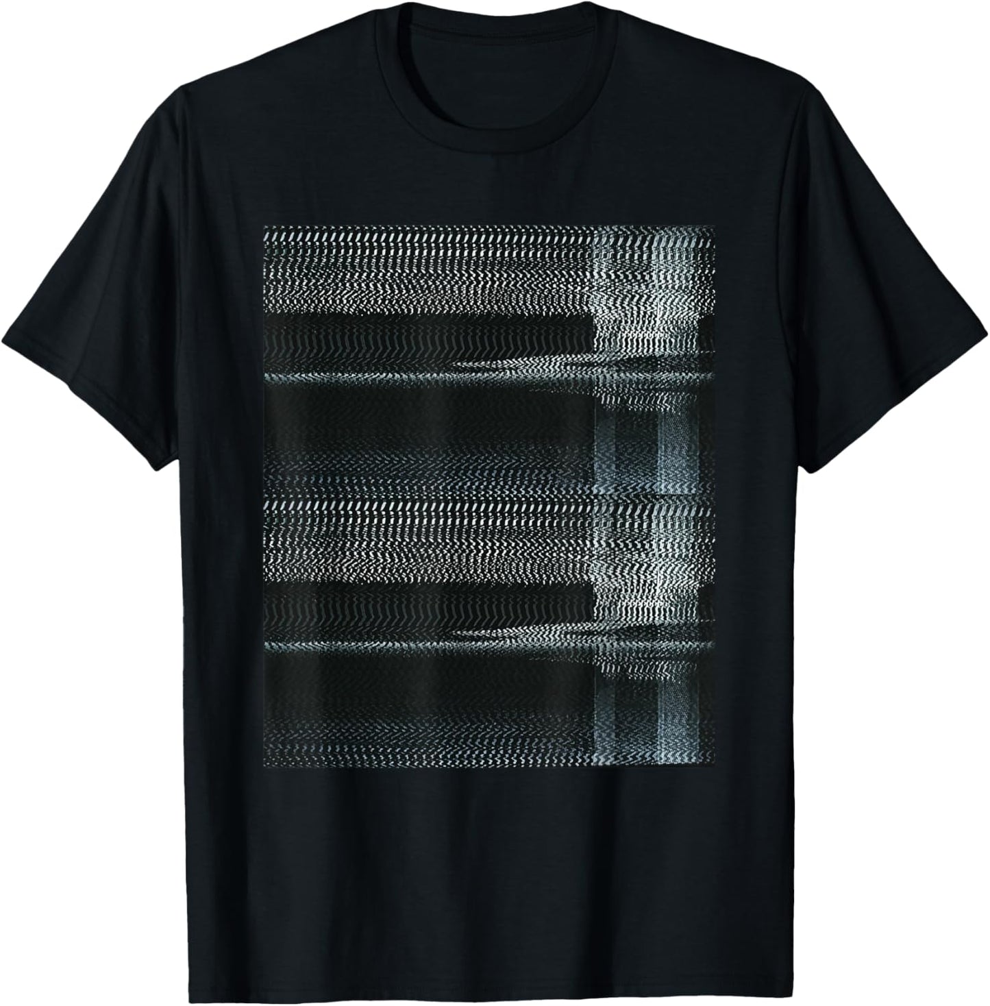 Retro TV Static Funny Vintage Halloween Costume T-Shirt - T-Shirt | Black