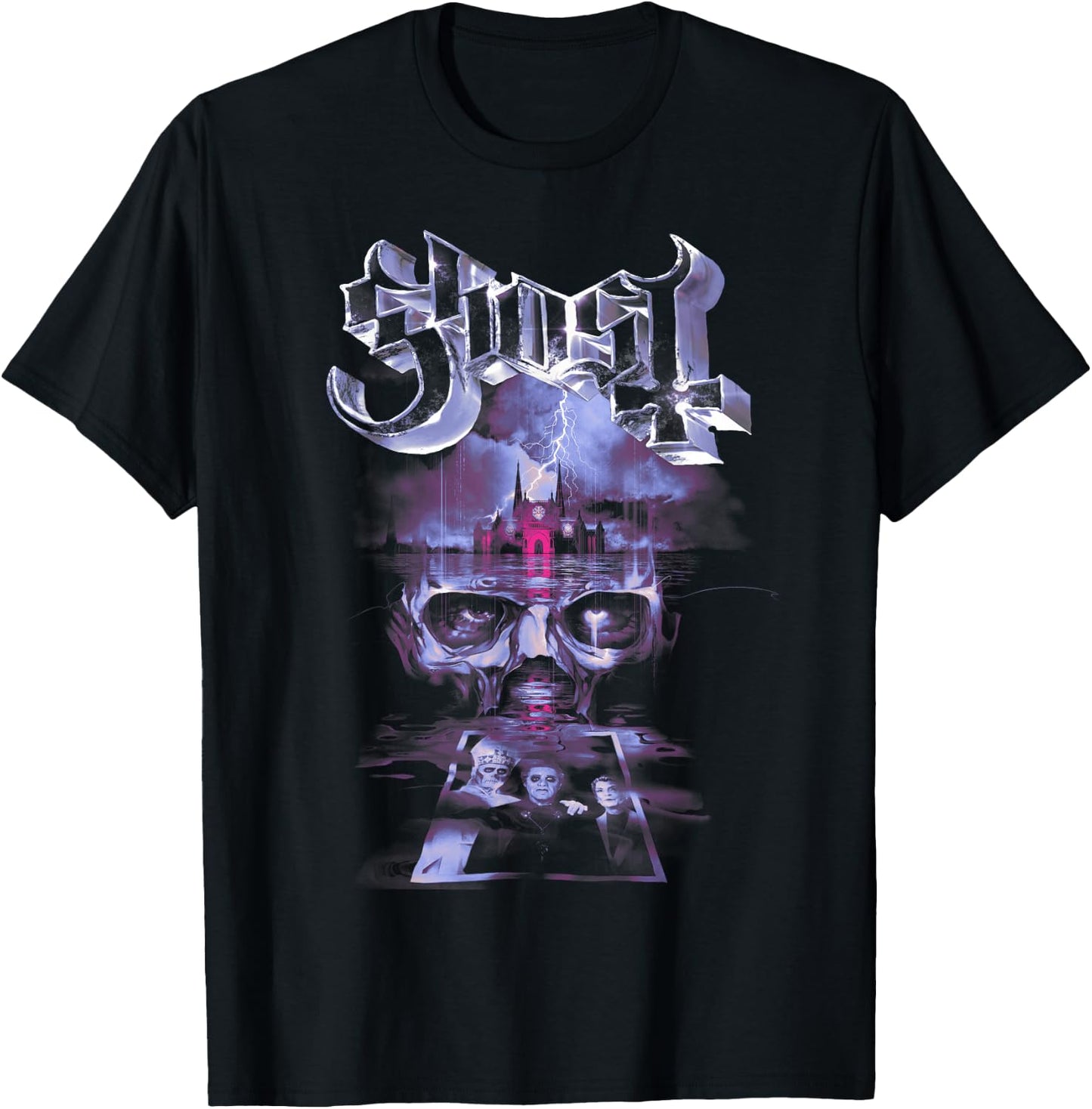 Ghost – Emeritus Legacy Dark Grey T-Shirt - T-Shirt | Black