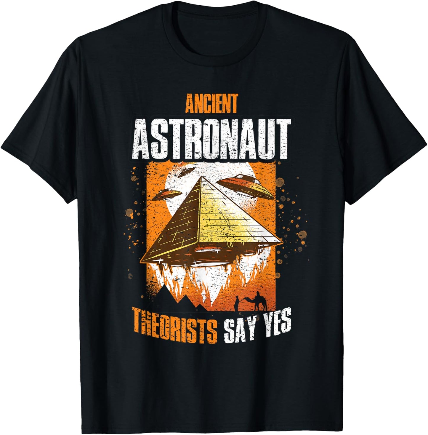 Ancient Alien Theorist T-Shirt - T-Shirt | Black