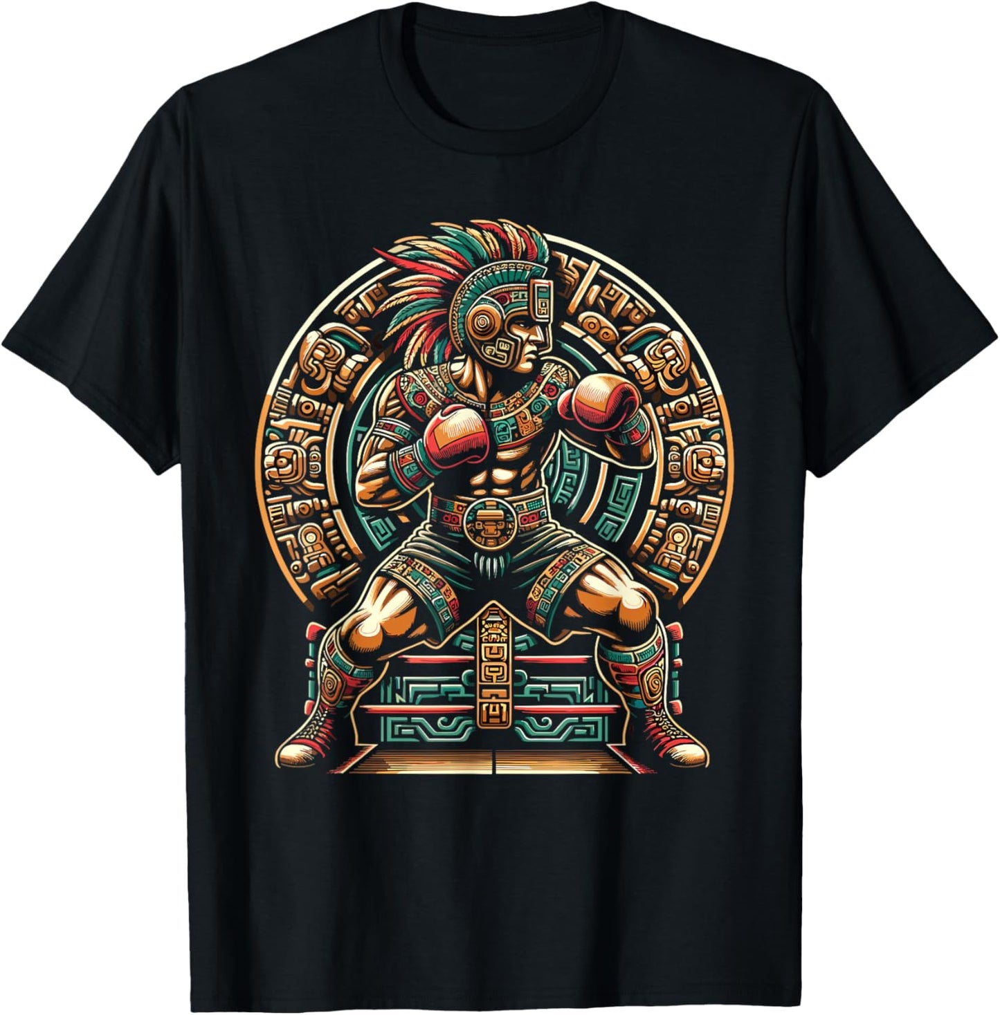 Boxing Mexico T-Shirt - T-Shirt | Black