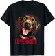 You Are My Loverador Lab Dad Mom Valentine Dog Labrador Women T-Shirt - T-Shirt | Black