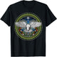 Owl Bird Psychedelic Sacred Geometry T-Shirt - T-Shirt | Black