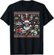 Deer Hunting Bass Fishing Redneck Ugly Christmas T-Shirt - T-Shirt | Black