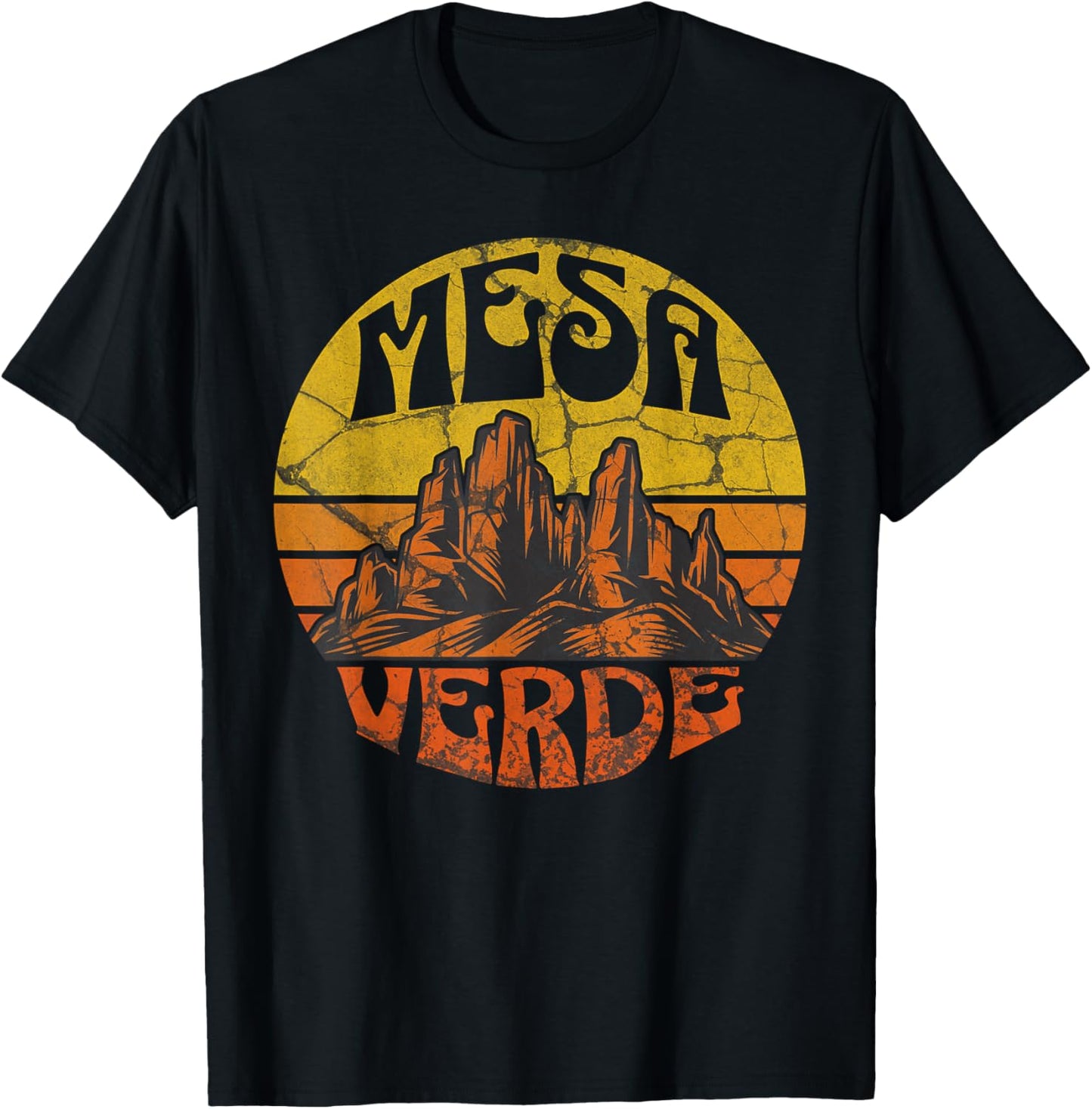 Mesa Verde National Park T-Shirt - T-Shirt | Black