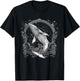 Blue Whale Humpback Whale Lover T-Shirt - T-Shirt | Black