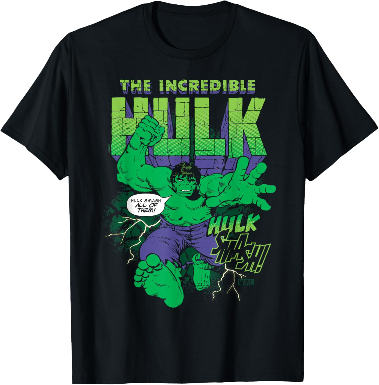 Hulk - Wrestling T-Shirt - T-Shirt | Black