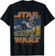 Star Wars AT-AT Walkers Vintage T-Shirt - T-Shirt | Black