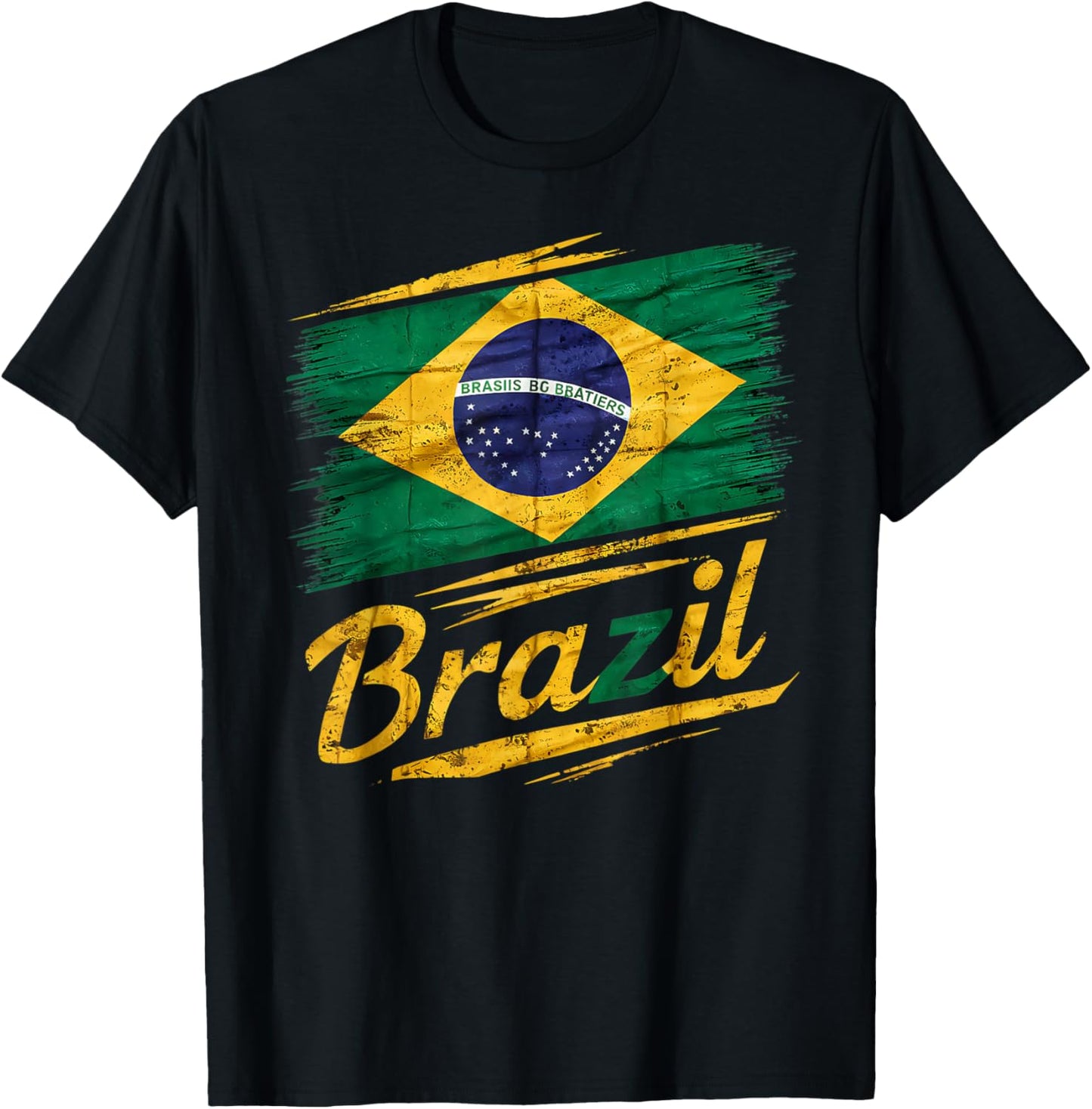 Brazil Brazilian T-Shirt - T-Shirt | Black