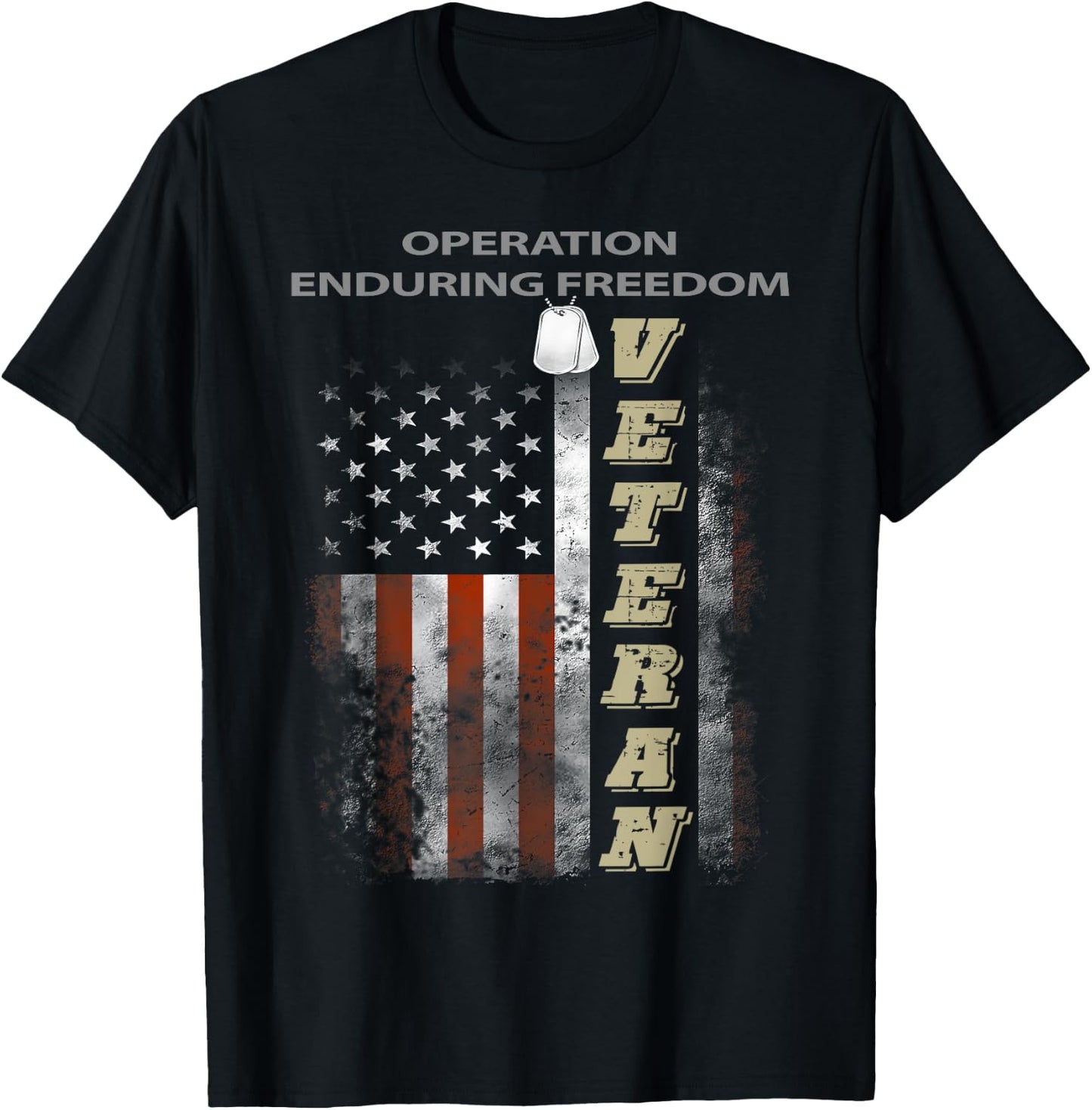 Operation Enduring Freedom Veteran T-Shirt - T-Shirt | Black