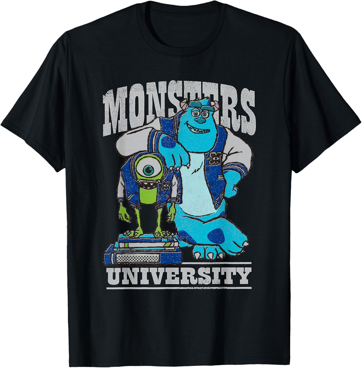 Disney Pixar Monsters University Mike and Sulley T-Shirt - T-Shirt | Black