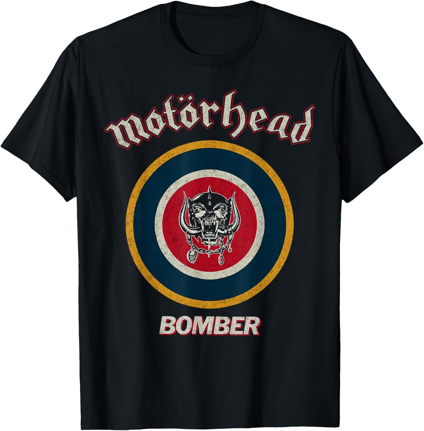Motörhead – Bomber Target T-Shirt - T-Shirt | Black
