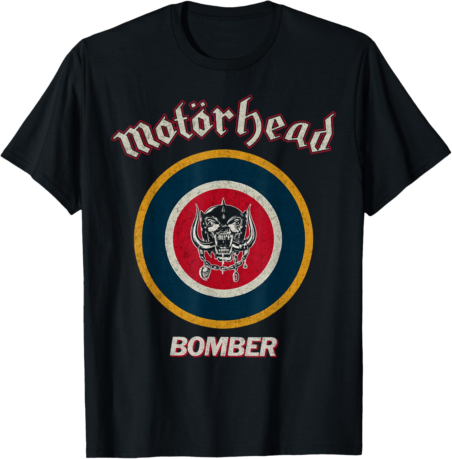 Motörhead – Bomber Target T-Shirt - T-Shirt | Black