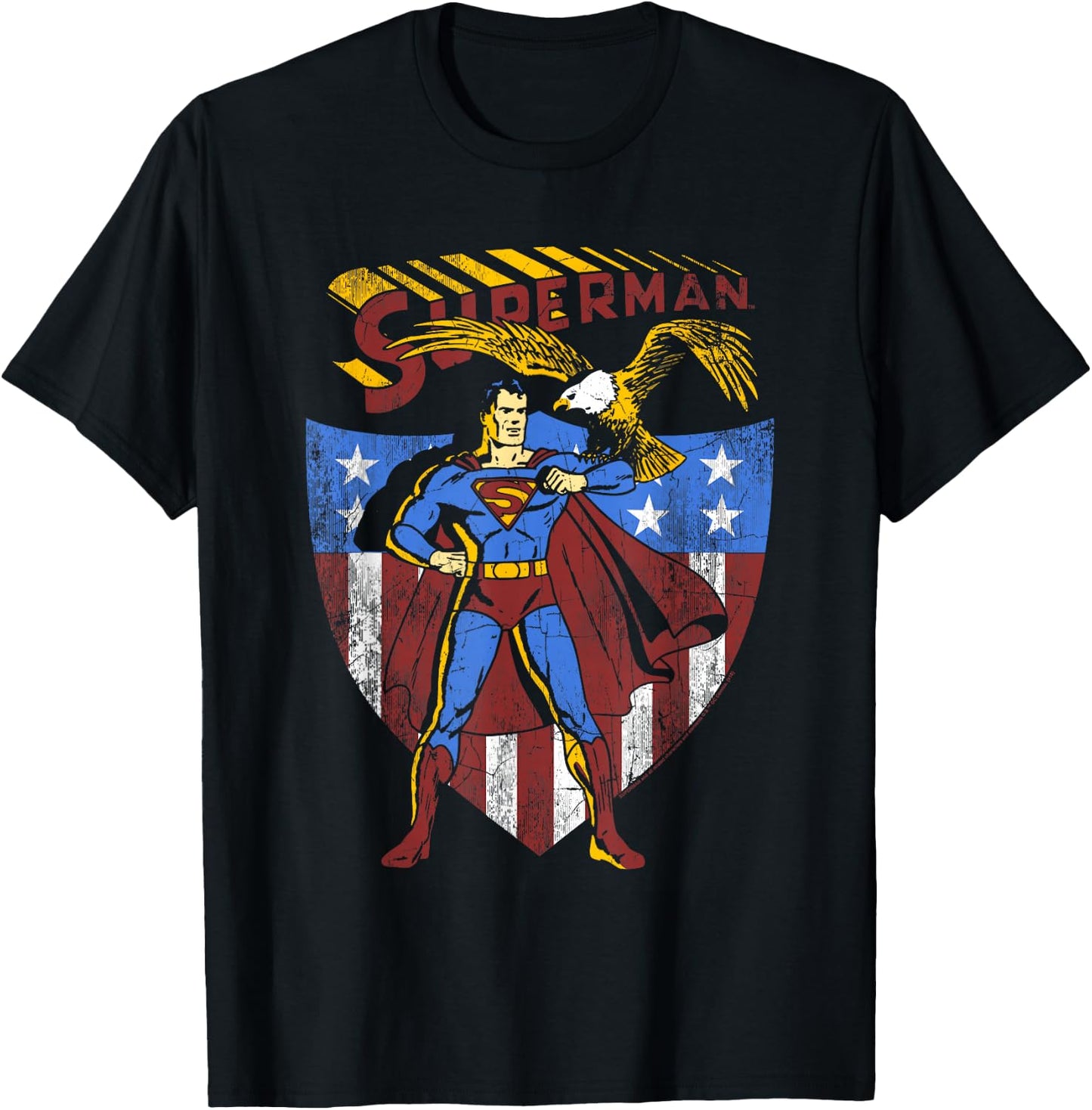 Superman All American T-Shirt - T-Shirt | Black