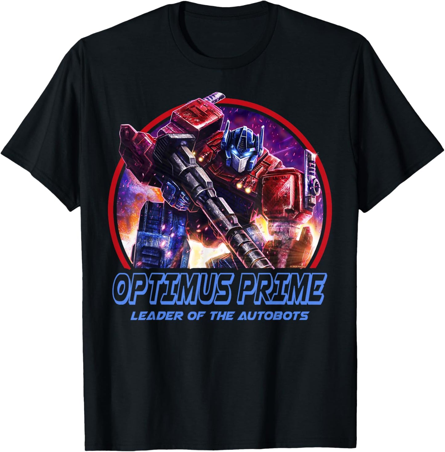 Scoban Transformers: War For Cybertron Adult Black Short Sleeve Classic Fit Cotton 100% - Small T-Shirt - T-Shirt | Black