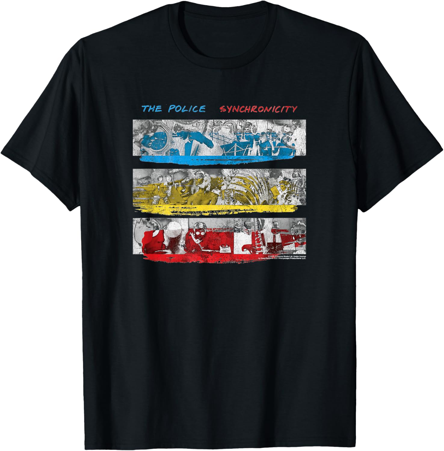 The Police Syncronicity T-Shirt - T-Shirt | Black