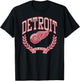 Detroit Red Wings Vintage Victory Officially Licensed T-Shirt - T-Shirt | Black