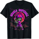 Softball Halloween for Girls Trick or Treating Practice Day T-Shirt - T-Shirt | Black