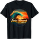 Ewa Beach, Hawaii Wave, Surf, Logo T-Shirt - T-Shirt | Black