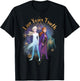 Disney Frozen 2 Elsa Anna Live Your Truth Geometric Portrait T-Shirt - T-Shirt | Black