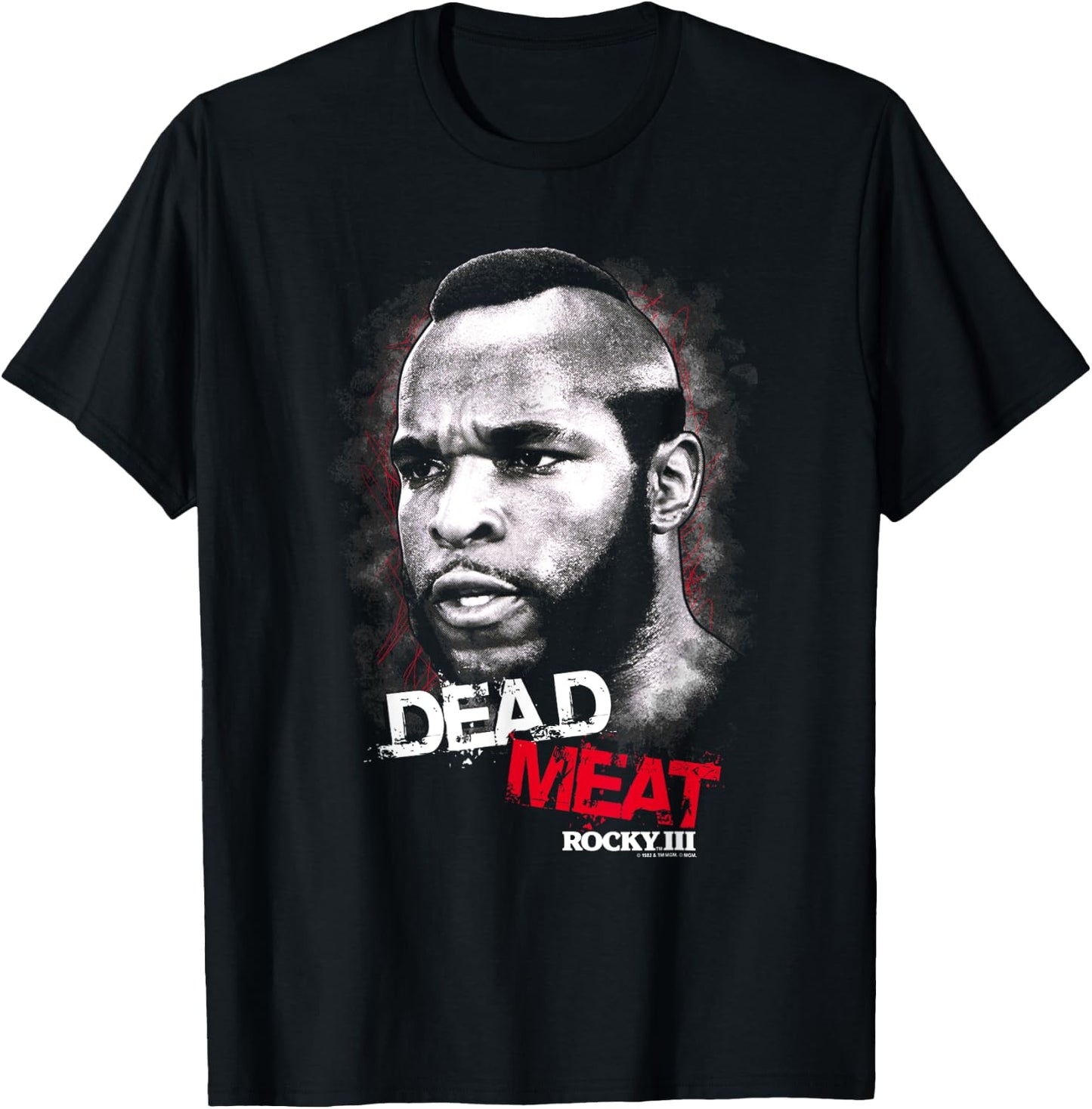Rocky III Dead Meat T-Shirt - T-Shirt | Black