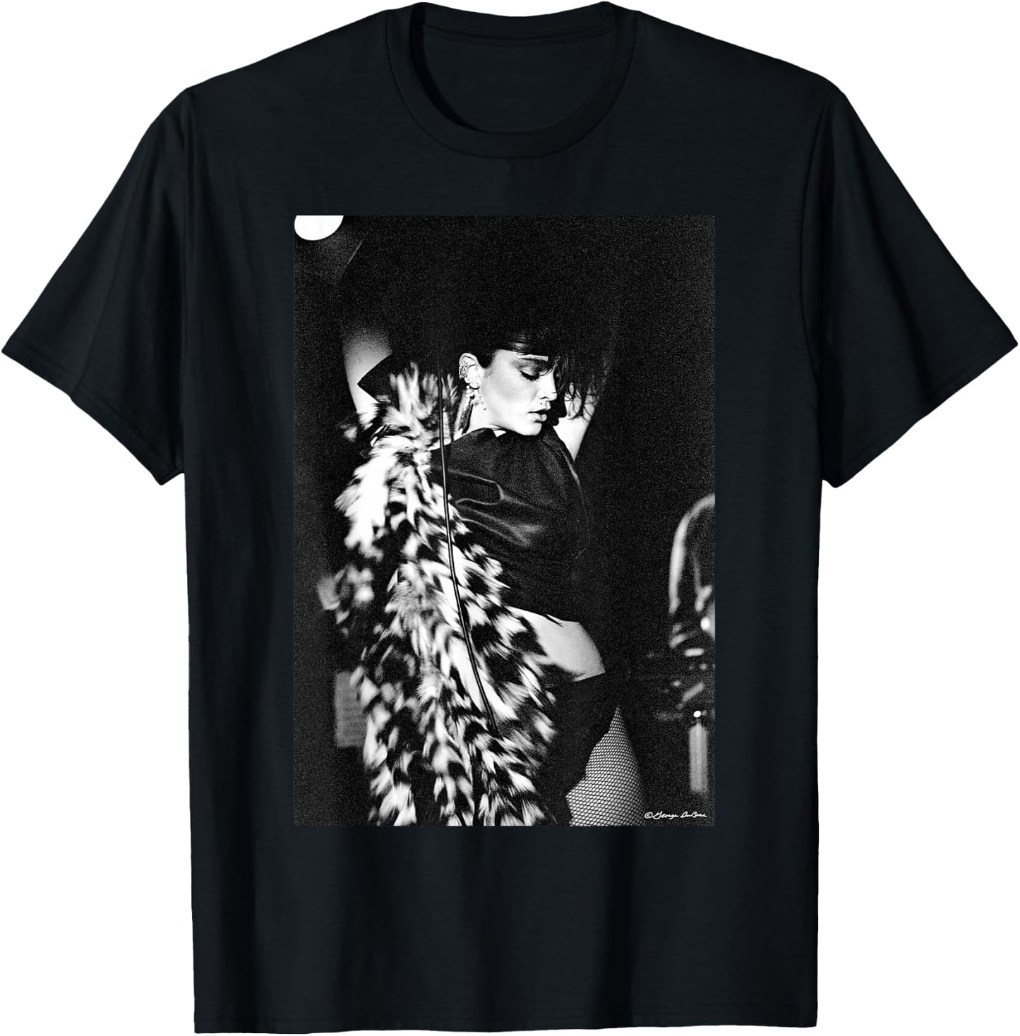 Madonna Early Live NY Gig Photo By George DuBose T-Shirt - T-Shirt | Black