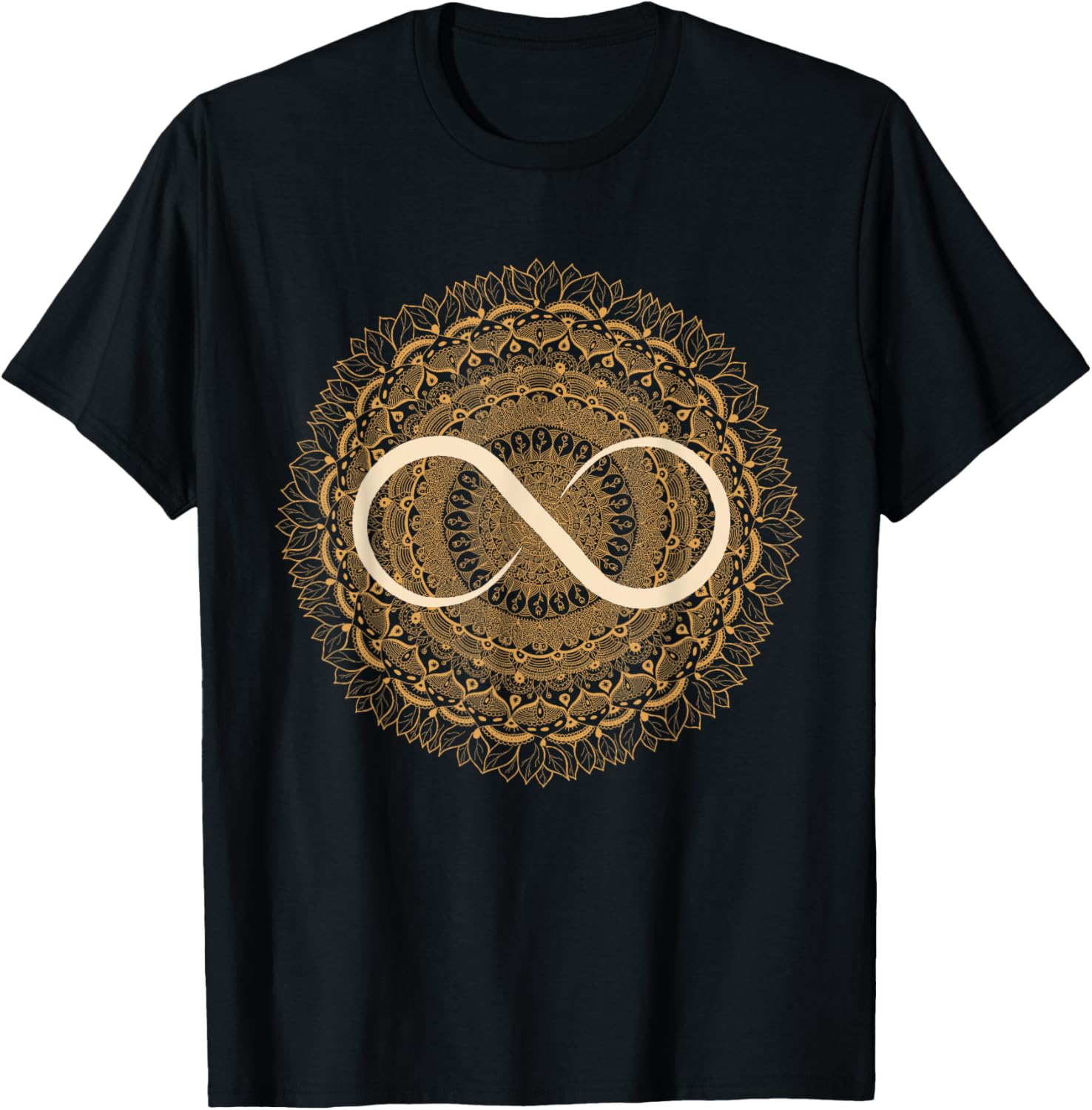 Infinity Symbol T-Shirt - T-Shirt | Black