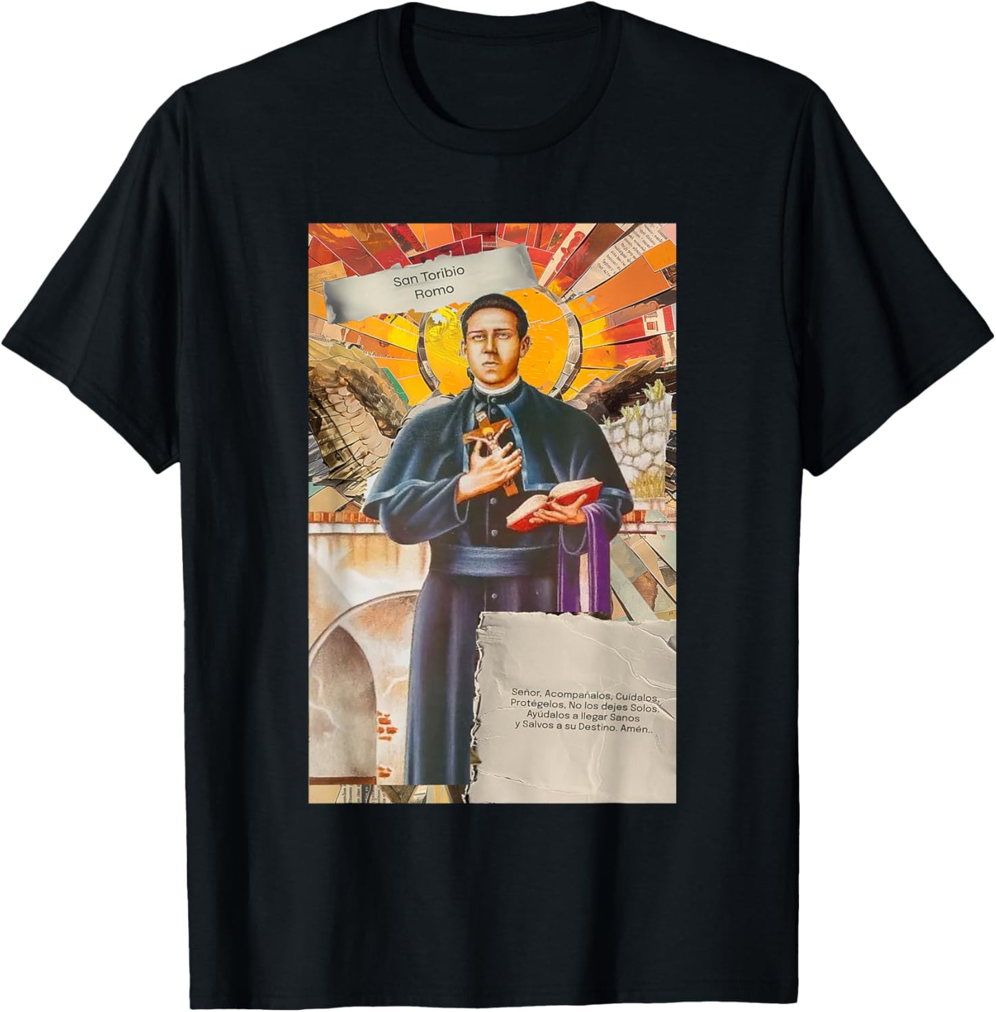 San Toribio Romo T-Shirt - T-Shirt | Black