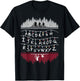 Netflix Stranger Things Alphabet Lights T-Shirt - T-Shirt | Black